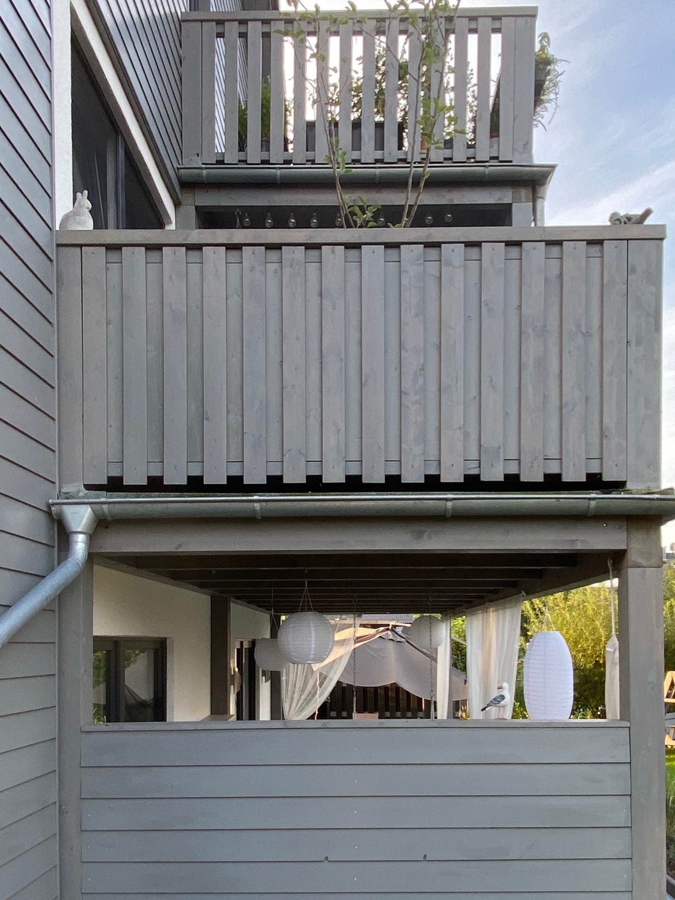 Balkone und Terrassen